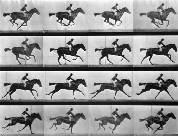 Cavall en moviment (1878).
