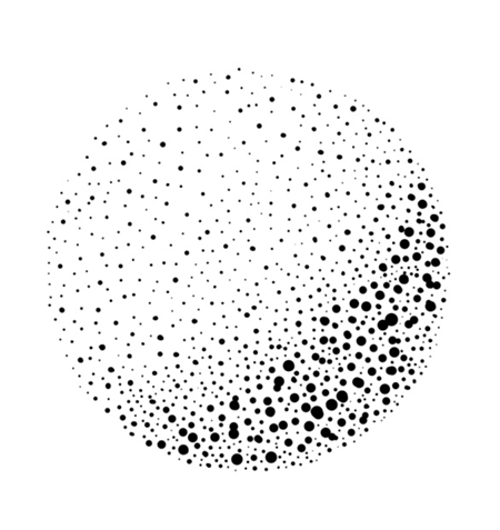 Figura 9. Tono a partir de gran densidad de puntos
